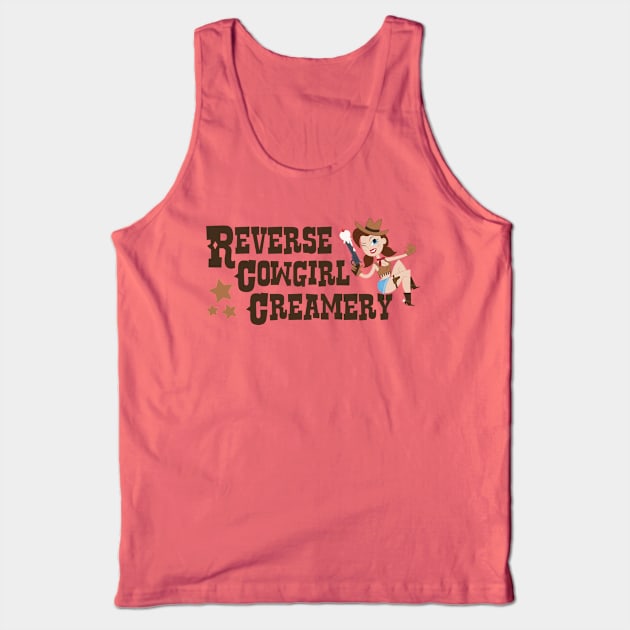 The Reverse Cowgirl Creamery Tank Top by RCC2014